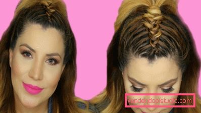 Beautiful hairstyles for long and medium flowing hair