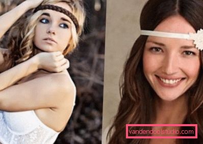 Beautiful hairstyles for long and medium flowing hair