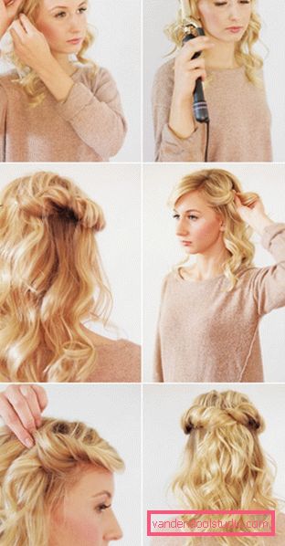 Beautiful hairstyles for long and medium flowing hair