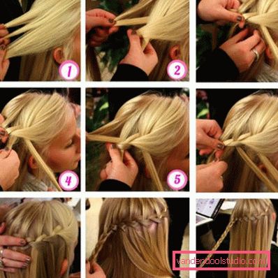 Beautiful hairstyles for long and medium flowing hair