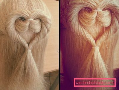 Beautiful hairstyles for long and medium flowing hair