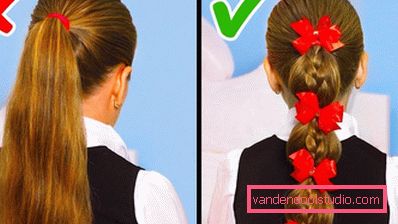 Beautiful hairstyles step by step - photos