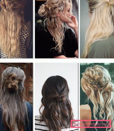Beautiful hairstyles step by step - photos