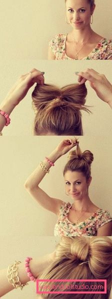 Beautiful hairstyles step by step - photos