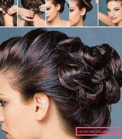 Beautiful hairstyles step by step - photos