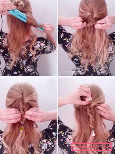 Beautiful hairstyles step by step - photos