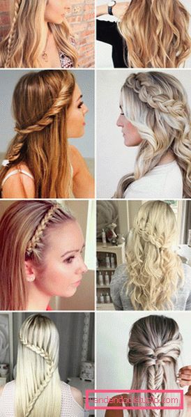 Beautiful hairstyles step by step - photos
