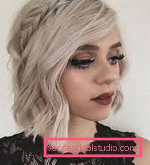 Beautiful evening hairstyles for short hair - photo step by step