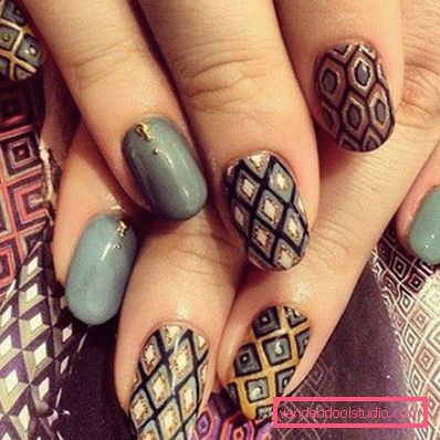 Fashionable nail design 2019-2020 year