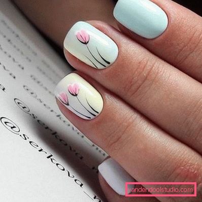 Beautiful spring manicure 2019-2020