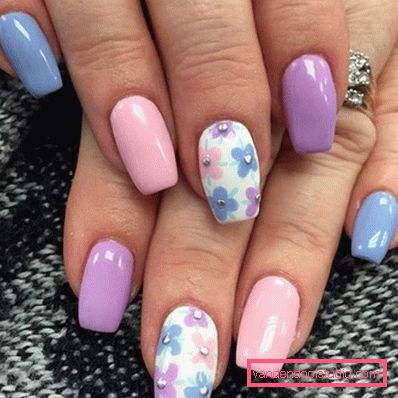 Beautiful spring manicure 2019-2020 year