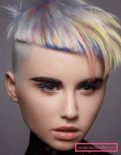 creative short haircut Creative short haircut - fashion trend 2019
