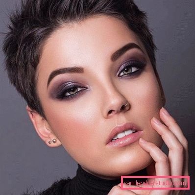Creative short haircut - fashion trend 2019