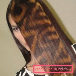 Creative hair coloring