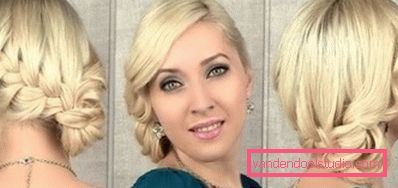 Hairstyles for prom on medium hair Light and beautiful hairstyles for prom for medium hair