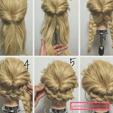 Light and beautiful hairstyles for prom for medium hair