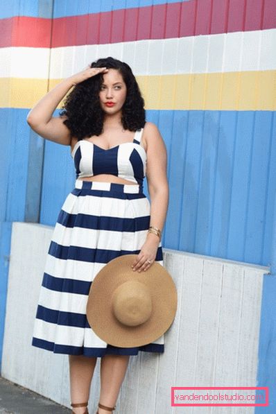 How to dress full women in the summer in the season 2019-2020 - the best photo images