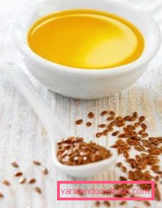 Flaxseed oil for hair