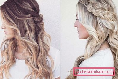 Hairstyles for the New Year 2019 - the most beautiful options