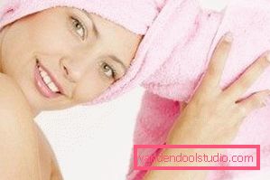 GIRL WITH TOWEL ON THE HEAD GIRL WITH TOWEL ON THE HEAD