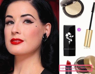 make up Dita Von Teese make up Dita Von Teese