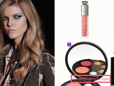 make-up blue-eyed girl make-up blue-eyed girl