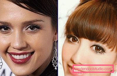 How to increase the eye makeup How to increase the eye makeup