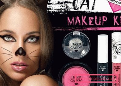 Halloween cat makeup