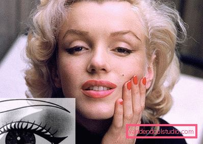 how the famous diva painted her eyes