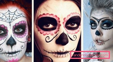 Sugar skull makeup