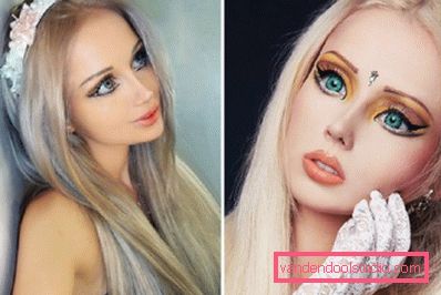 Bright make-up Lukyanova