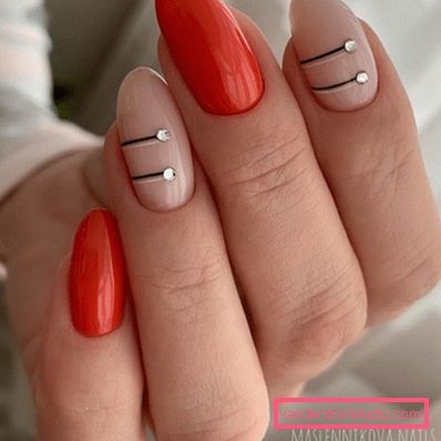 Minimalism on the nails