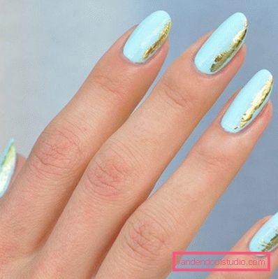 Beautiful manicure on sharp nails 2019-2020