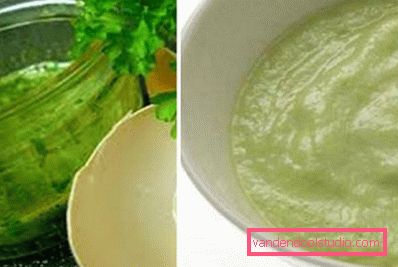with parsley and potatoes with parsley and potatoes