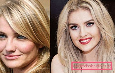 Highlighting on blond hair - fashion trends and photos