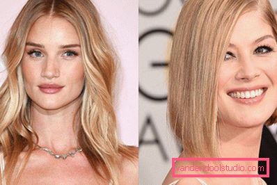 Highlighting on blond hair - fashion trends and photos