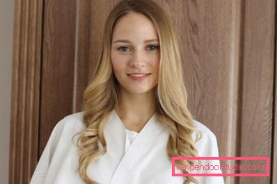 Highlighting on blond hair - fashion trends and photos