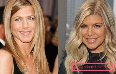 Highlighting on blond hair - fashion trends and photos