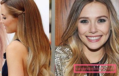 Highlighting on blond hair - fashion trends and photos