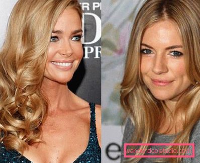 Highlighting on blond hair - fashion trends and photos