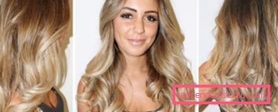 Highlighting on blond hair - fashion trends and photos