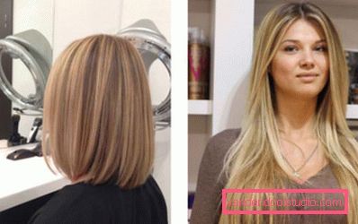 Highlighting on blond hair - fashion trends and photos