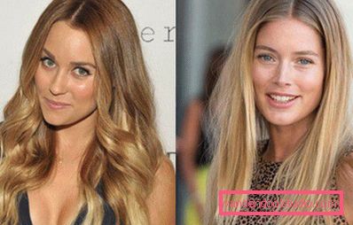 Highlighting on blond hair - fashion trends and photos