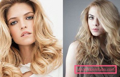 Highlighting on blond hair - fashion trends and photos