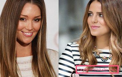 Highlighting on blond hair - fashion trends and photos
