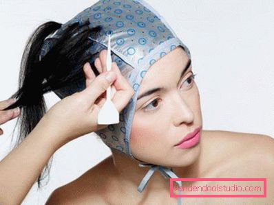 Highlighting on blond hair - fashion trends and photos