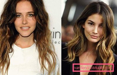 Hair highlighting - types