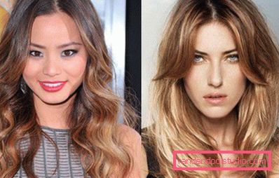 Hair highlighting - types