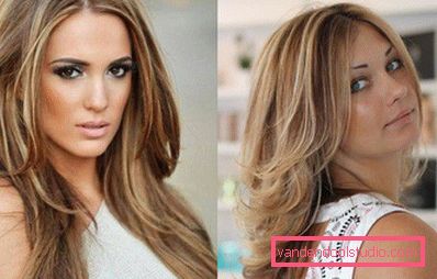 Hair highlighting - types