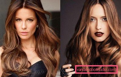 Hair highlighting - types